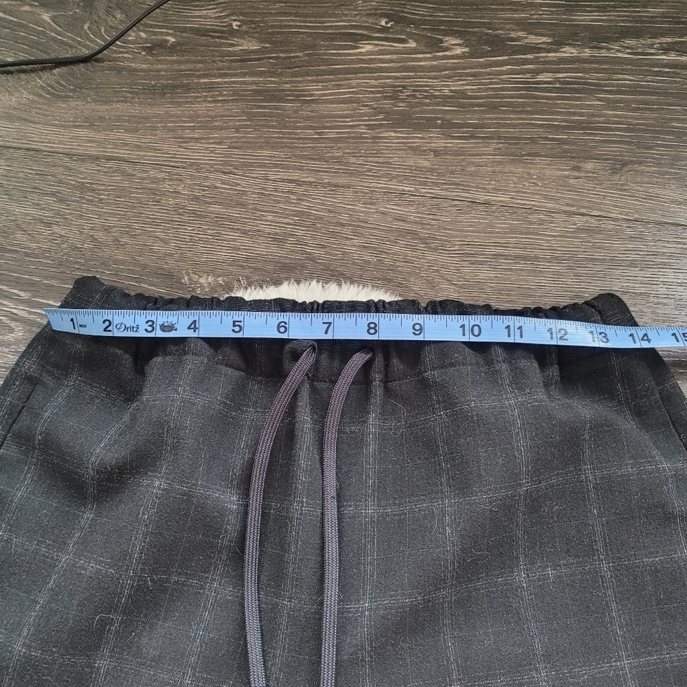 Aritzia The Group Babaton Jimmy Pant In Black Fine Grid Sz S - Picture 6 of 9